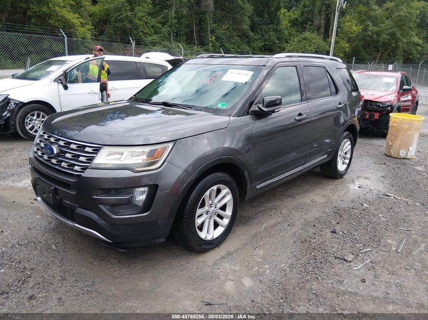 Vin: 1fm5k7d81gga32980, lot: 46267005, ford explorer xlt 20162