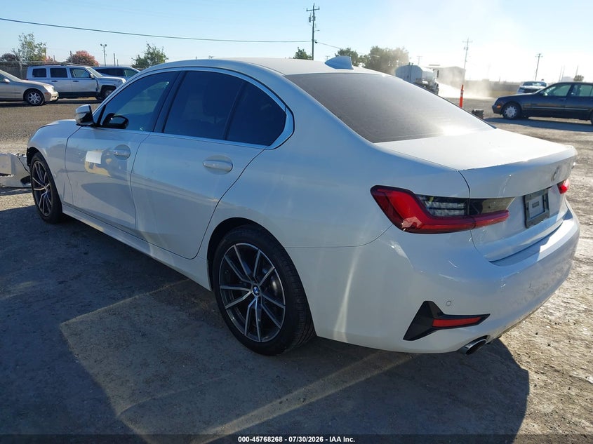 Vin: 3mw5r1j00l8b19173, lot: 46267017, bmw 330i 20203