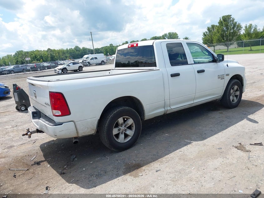 Vin: 1c6rr7ft3ks501826, lot: 46267030, ram 1500 classic express  4x4 6'4 box 20194