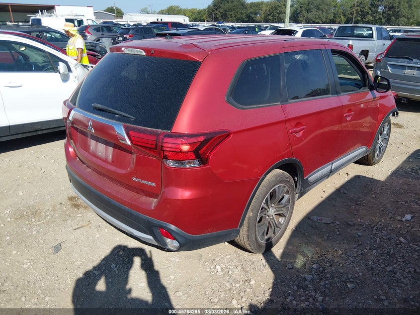 Vin: ja4ad2a34gz016778, lot: 46267034, mitsubishi outlander es 20164