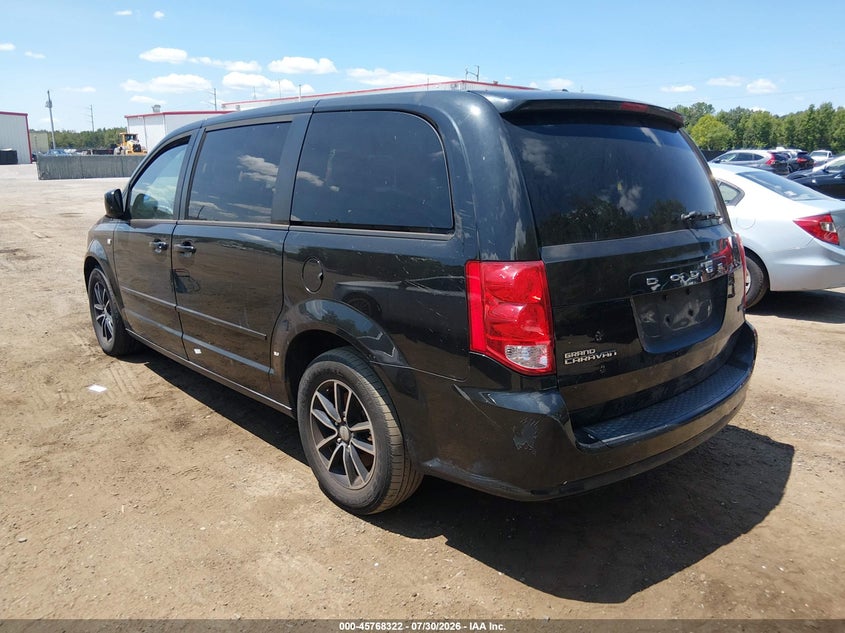 Vin: 2c4rdgcg2er417419, lot: 46267071, dodge grand caravan sxt 30th anniversary 20143