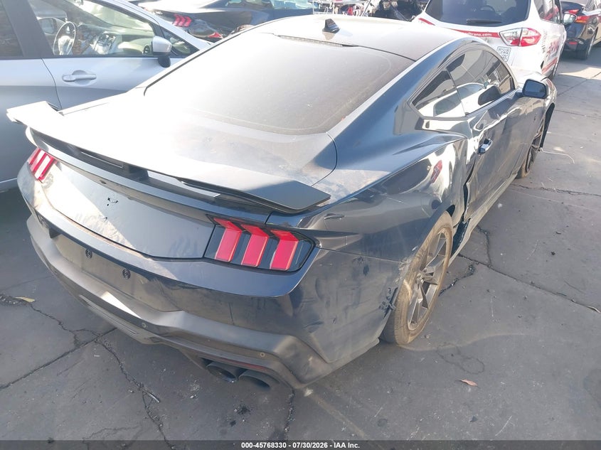 Vin: 1fa6p8r05s5504644, lot: 46267079, ford mustang dark horse fastback 20254