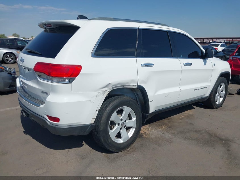 Vin: 1c4rjfbg0fc831815, lot: 46267083, jeep grand cherokee limited 20154