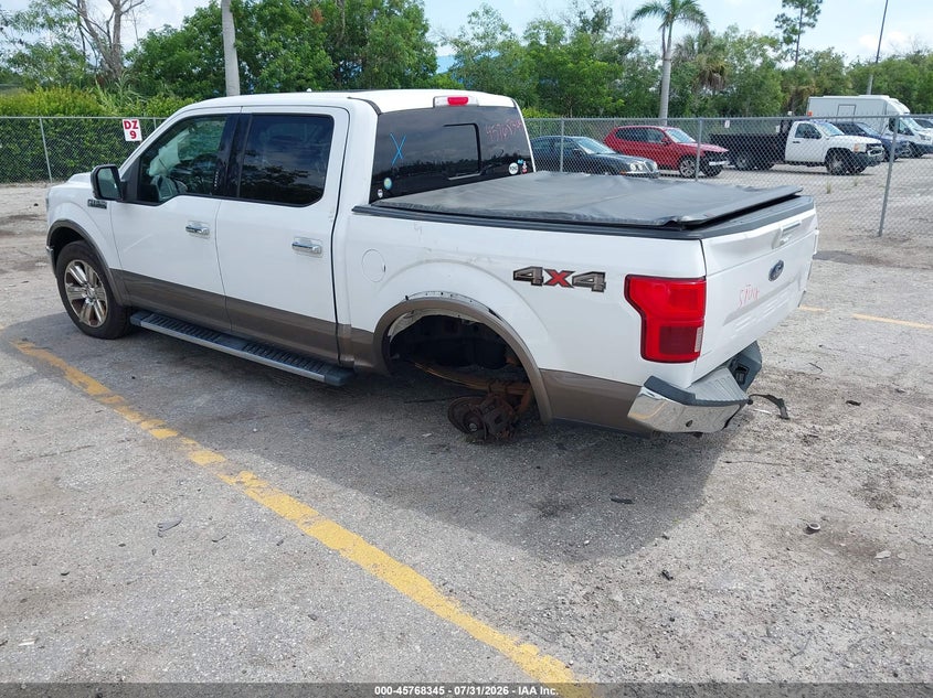 Vin: 1ftew1e5xjke68533, lot: 46267094, ford f-150 lariat 20183