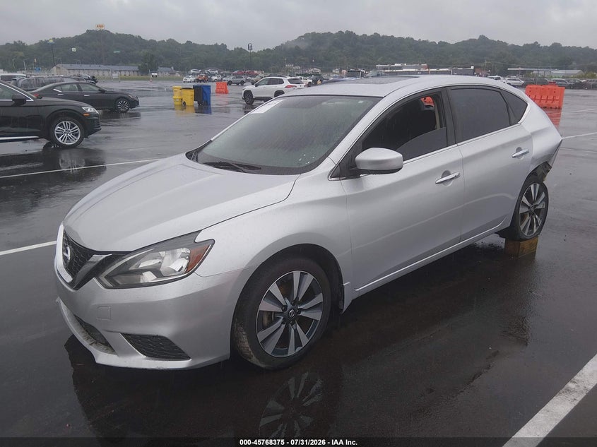 Vin: 3n1ab7ap2ky431969, lot: 46267124, nissan sentra sv 20192