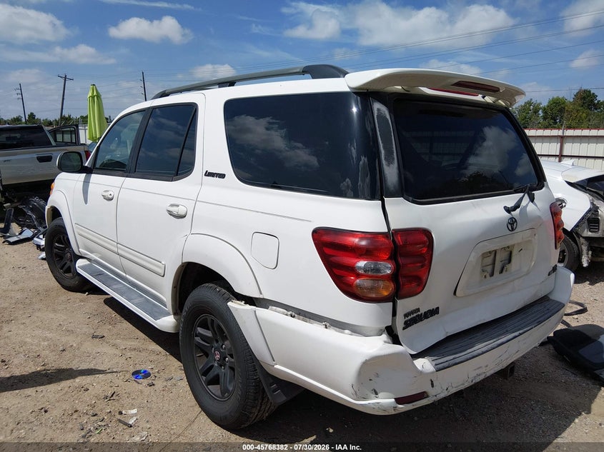 2004 TOYOTA SEQUOIA auction photo 3