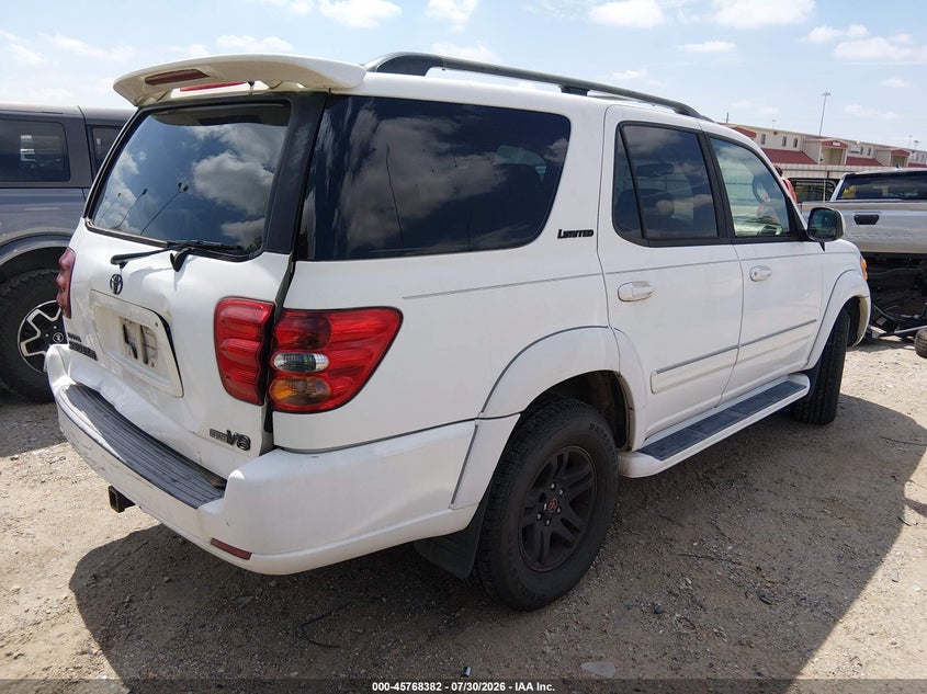 2004 TOYOTA SEQUOIA auction photo 4
