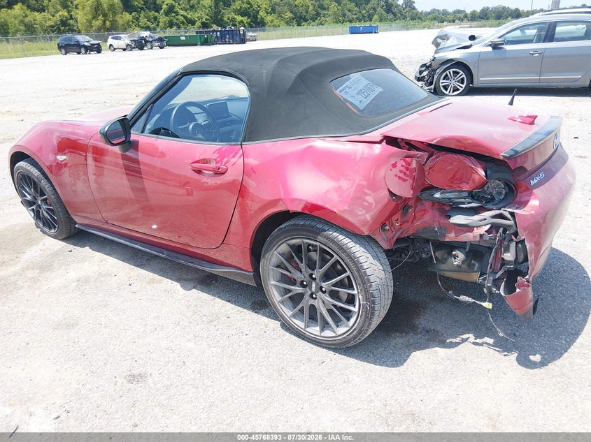 Vin: jm1ndac77g0110434, lot: 46267142, mazda mx-5 miata club 20163