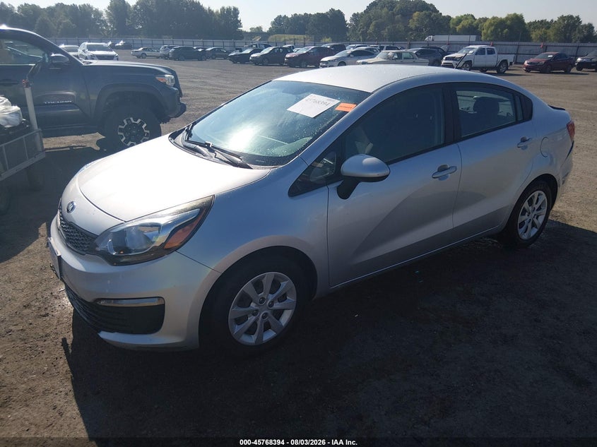 Vin: knadm4a32h6071065, lot: 46267143, kia rio lx 20172