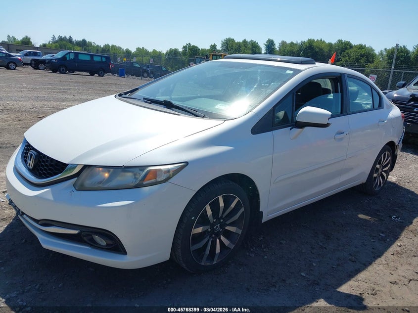 Vin: 19xfb2f97ee243308, lot: 46267148, honda civic ex-l 20142