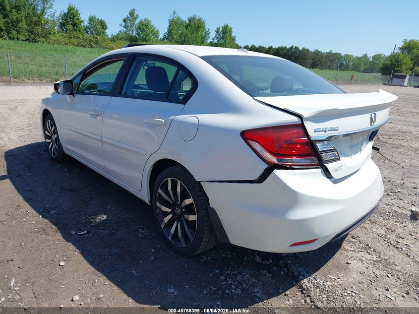 Vin: 19xfb2f97ee243308, lot: 46267148, honda civic ex-l 20143