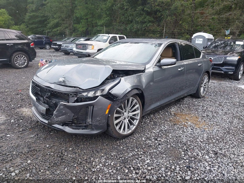 Vin: 1g6dn5rw0m0122809, lot: 46267153, cadillac ct5 premium luxury 20212