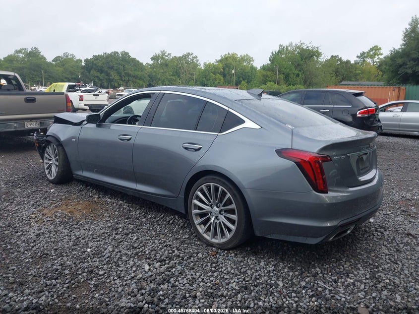 Vin: 1g6dn5rw0m0122809, lot: 46267153, cadillac ct5 premium luxury 20213