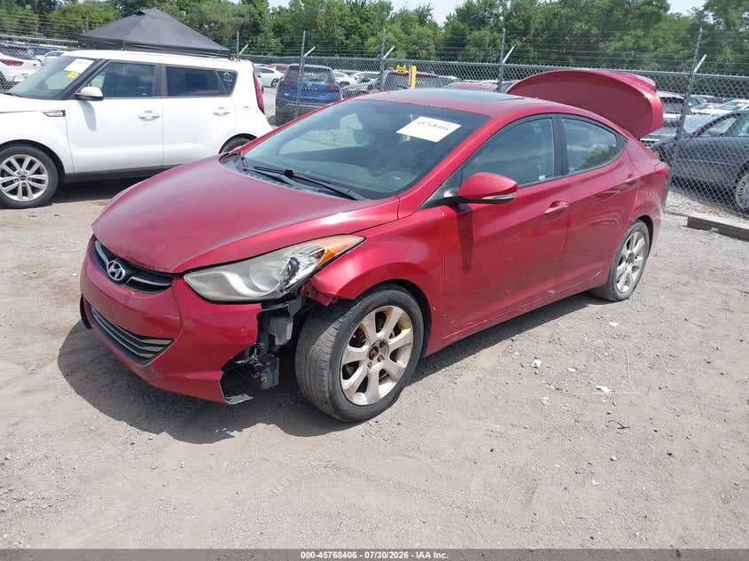 Vin: kmhdh4ae5cu269678, lot: 46267155, hyundai elantra limited (ulsan plant) 20122