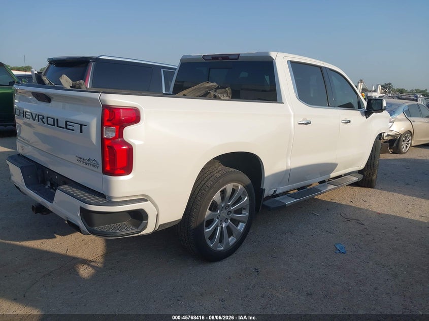Vin: 3gcuyhel2kg160620, lot: 46267165, chevrolet silverado 1500 high country 20194