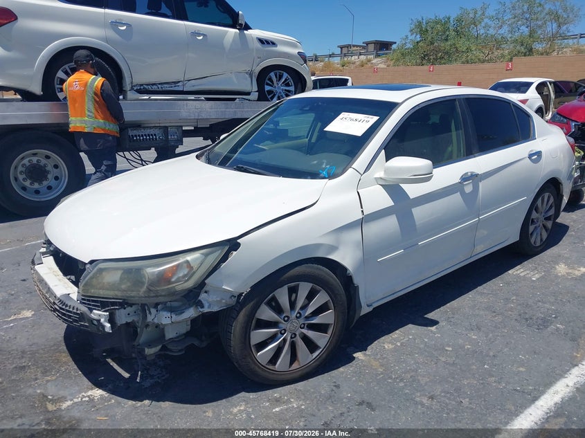 Vin: 1hgcr2f87da083505, lot: 46267168, honda accord ex-l 20132