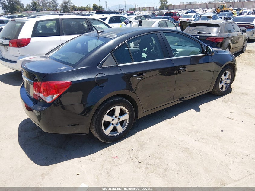 Vin: 1g1pc5sb7e7375358, lot: 46267182, chevrolet cruze 1lt auto 20144
