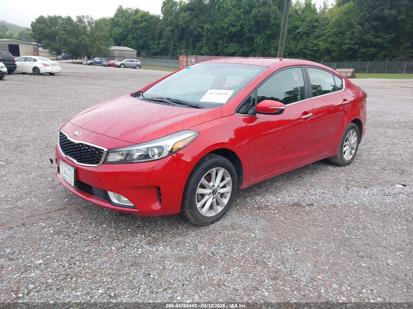 Vin: 3kpfl4a73he117630, lot: 46267189, kia forte s 20172