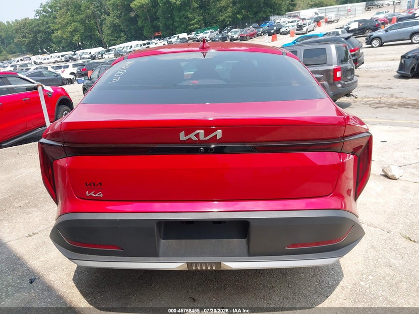 KIA K4 2025 VIN 3KPFT4DE5SE154583