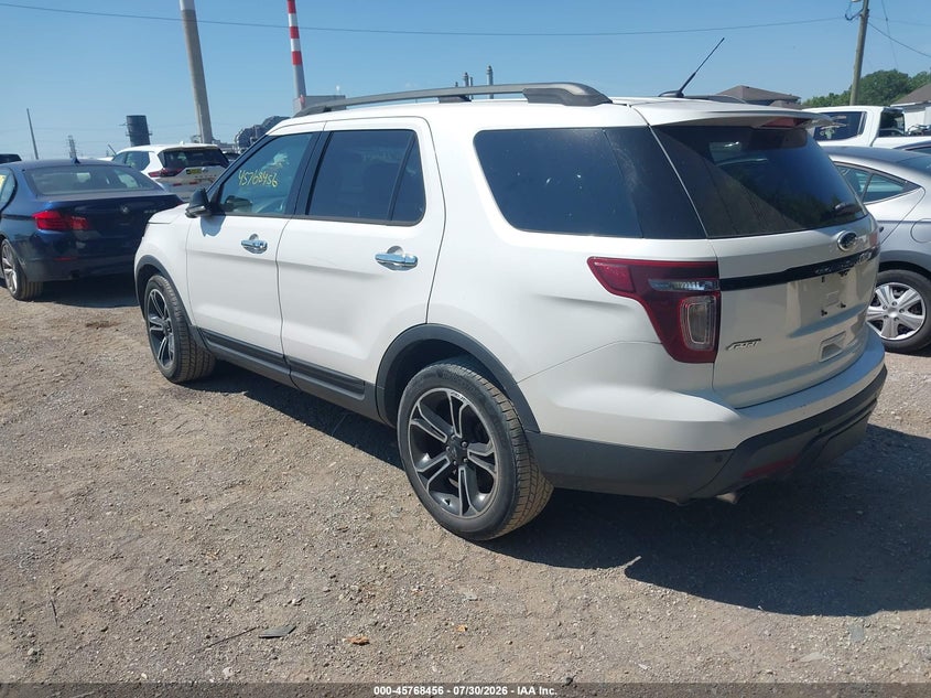 Vin: 1fm5k8gt9egb62217, lot: 46267205, ford explorer sport 20143