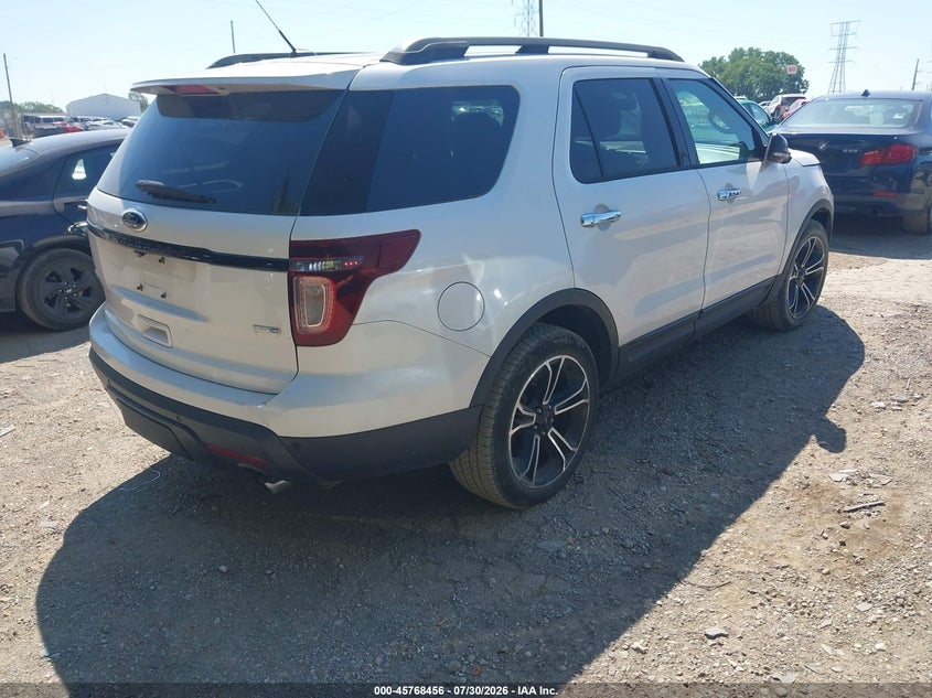 Vin: 1fm5k8gt9egb62217, lot: 46267205, ford explorer sport 20144