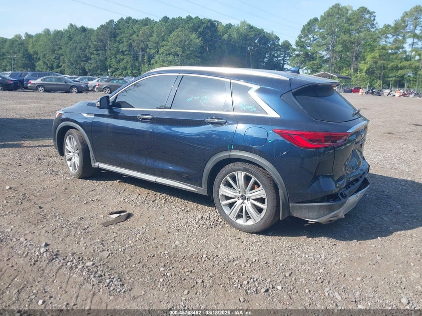 Vin: 3pcaj5ca8mf107131, lot: 46267211, infiniti qx50 sensory 20213