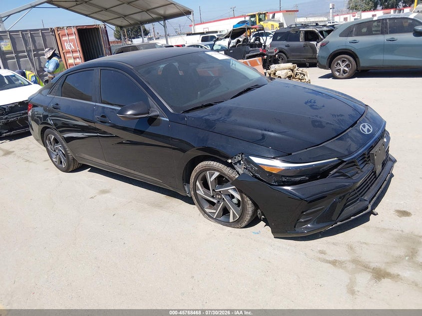 Vin: kmhln4dj5ru105983, lot: 46267217, hyundai elantra hybrid limited 2024 img_1