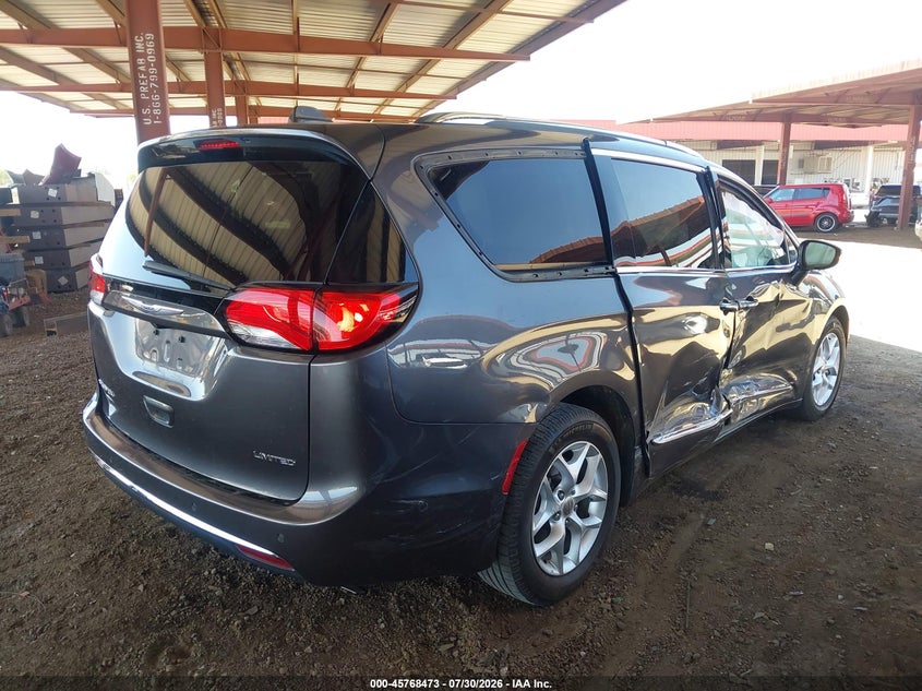 Vin: 2c4rc1ggxlr151798, lot: 46267222, chrysler pacifica limited 20204