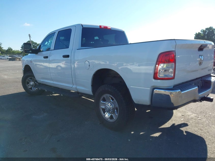 Vin: 3c6ur5cl4pg566461, lot: 46267224, ram 2500 tradesman  4x4 6'4 box 20233