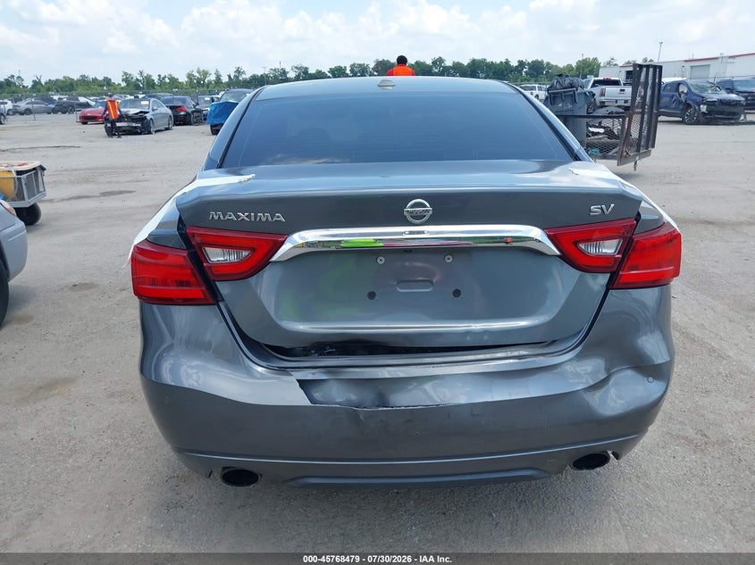 2018 NISSAN MAXIMA SEDAN 3.5L V-6 DOHC, VVT, 300HP