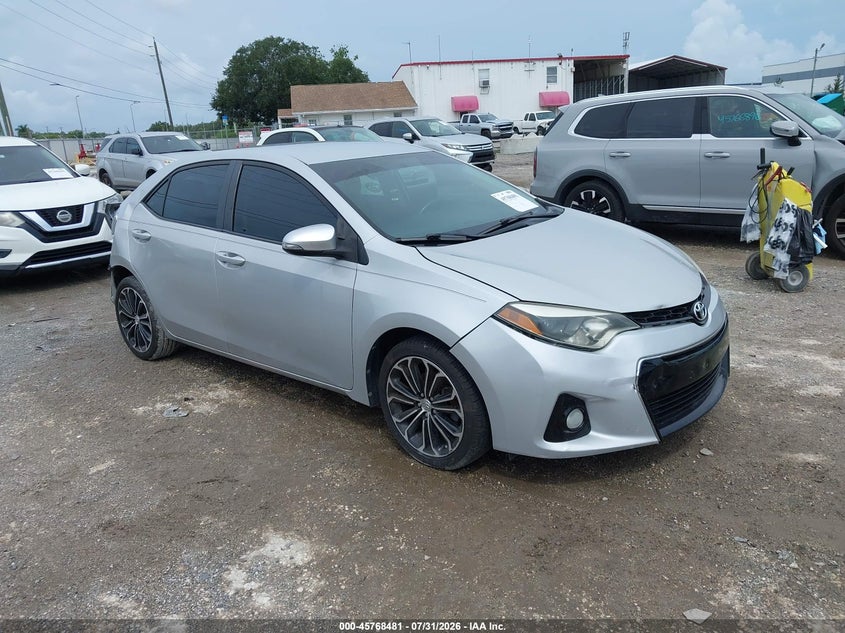 2014 TOYOTA COROLLA S PLUS