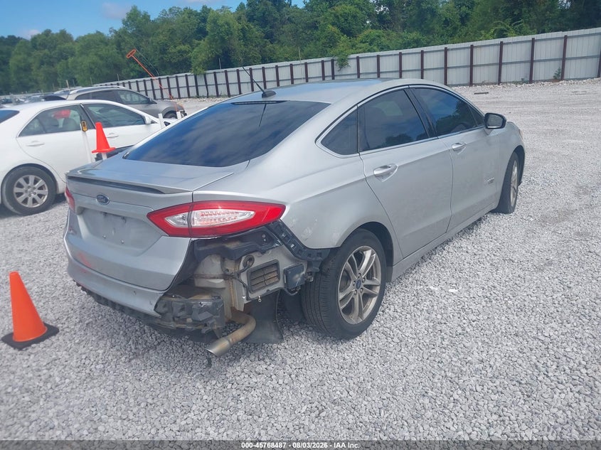 2016 FORD FUSION ENERGI auction photo 4