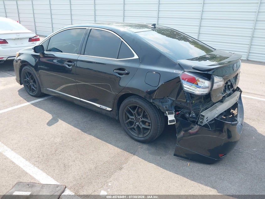 Vin: jthbb1ba0a2016962, lot: 46267240, lexus hs 250h premium 20103