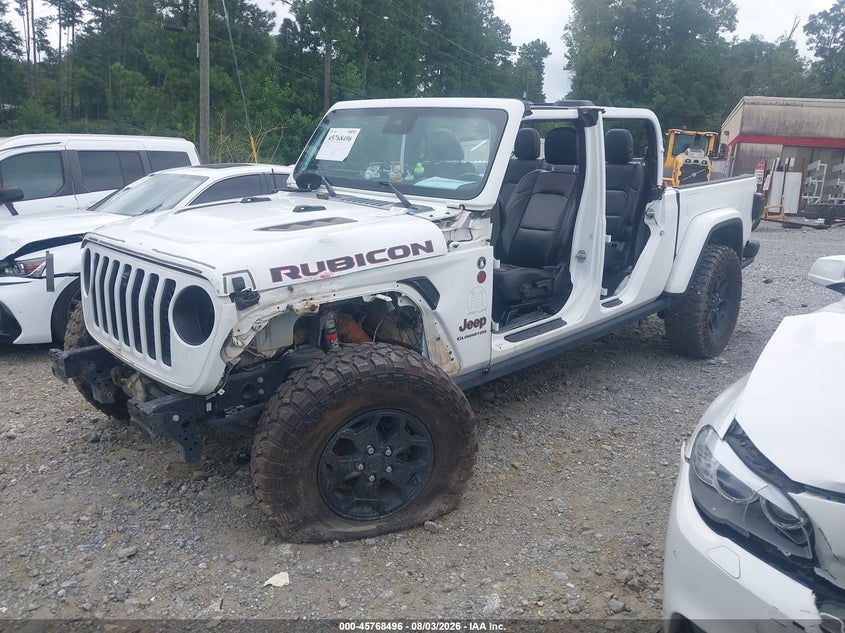 Vin: 1c6jjtbg7ll106470, lot: 46267245, jeep gladiator rubicon 4x4 20202