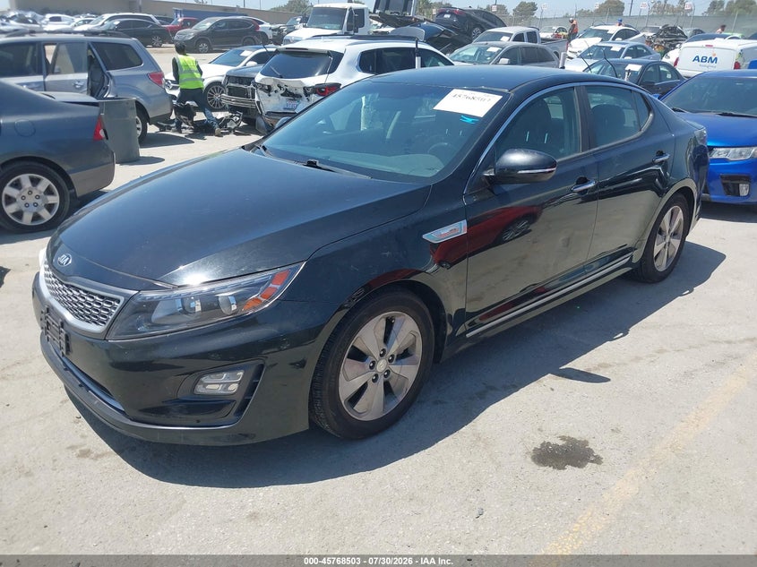 Vin: knagn4ad5f5088402, lot: 46267252, kia optima hybrid ex 20152