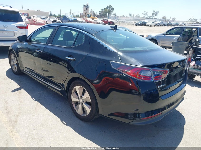 Vin: knagn4ad5f5088402, lot: 46267252, kia optima hybrid ex 20153