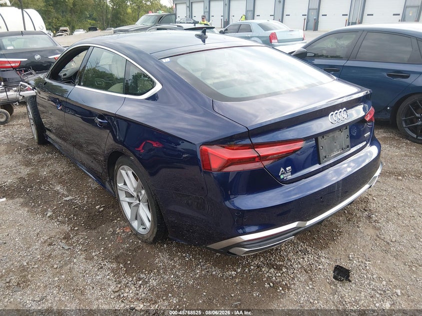 Vin: waufacf52ra068459, lot: 46267274, audi a5 sportback 45 s li premium plus 45 tfsi quattro s tronic 20243