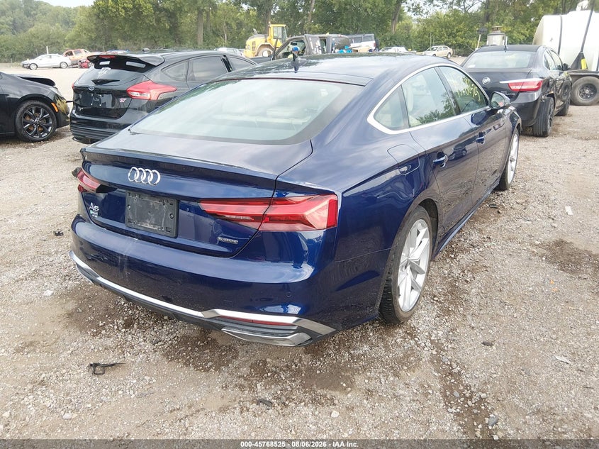 Vin: waufacf52ra068459, lot: 46267274, audi a5 sportback 45 s li premium plus 45 tfsi quattro s tronic 20244