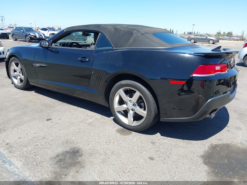 Vin: 2g1fd3d38f9224659, lot: 46267282, chevrolet camaro 1lt 20153
