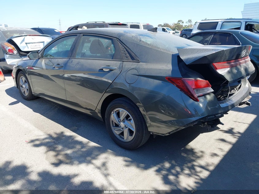 Vin: kmhll4dg9ru740165, lot: 46267312, hyundai elantra se 20243