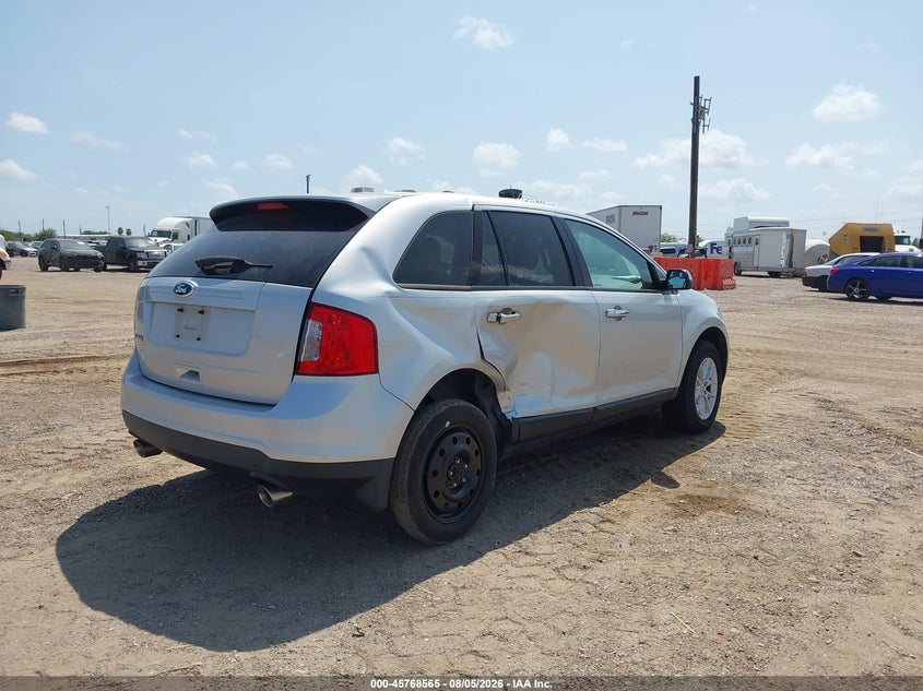 Vin: 2fmdk3gc2eba82957, lot: 46267314, ford edge se 20144