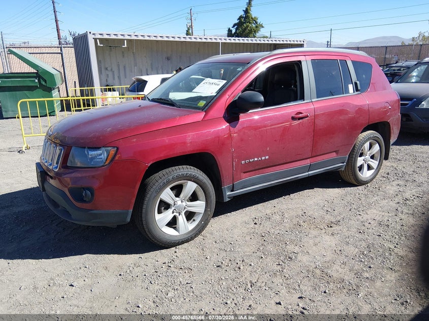 Vin: 1c4njdeb2ed885192, lot: 46267315, jeep compass latitude 20142