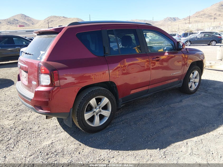 Vin: 1c4njdeb2ed885192, lot: 46267315, jeep compass latitude 20144