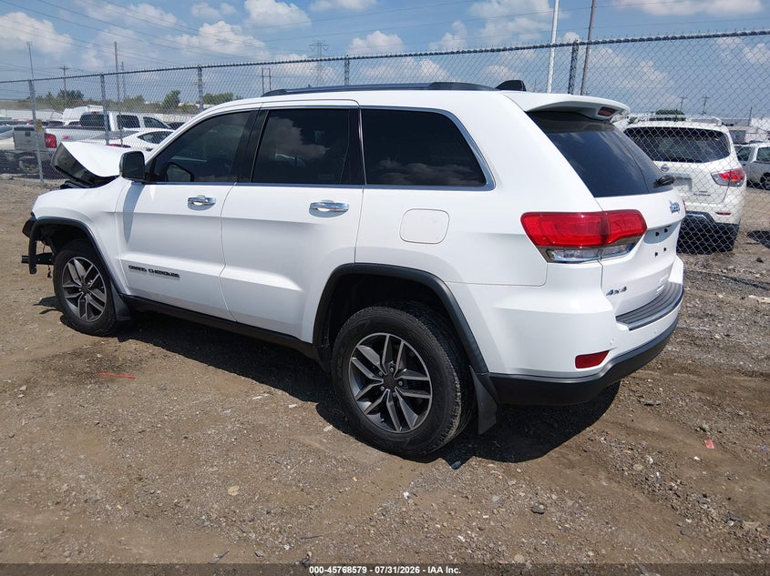 Vin: 1c4rjfbg6kc638207, lot: 46267328, jeep grand cherokee limited 4x4 20193