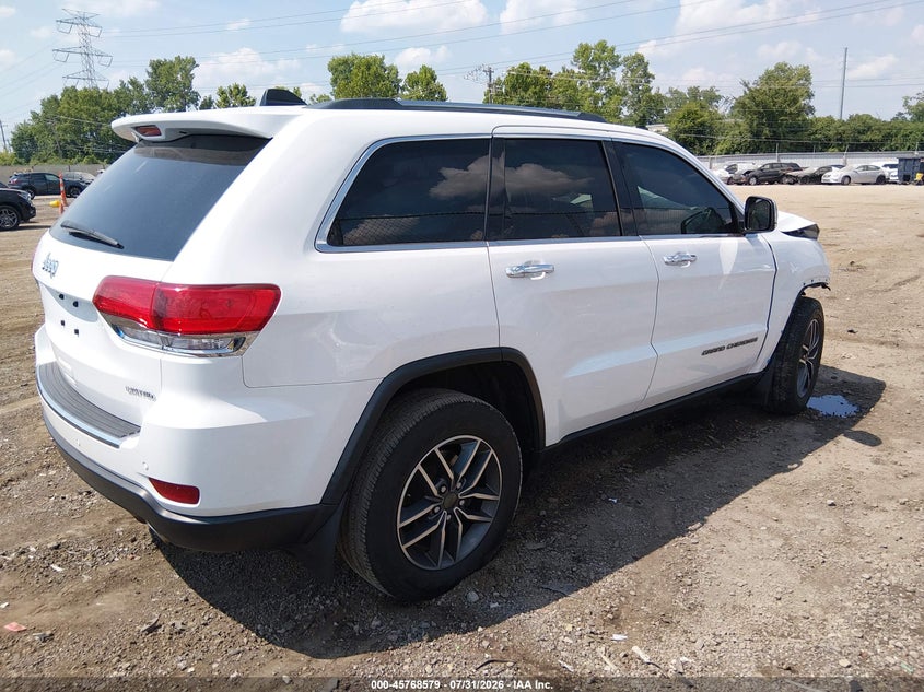 Vin: 1c4rjfbg6kc638207, lot: 46267328, jeep grand cherokee limited 4x4 20194