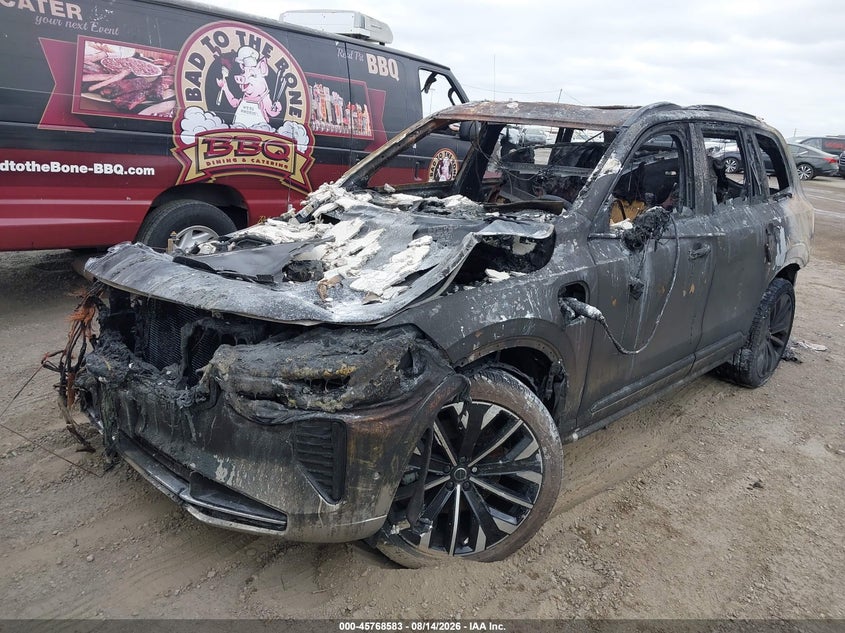 Vin: yv4h60jb3s1393116, lot: 46267332, volvo xc90 plug-in hybrid t8 plus 6-seater 20252
