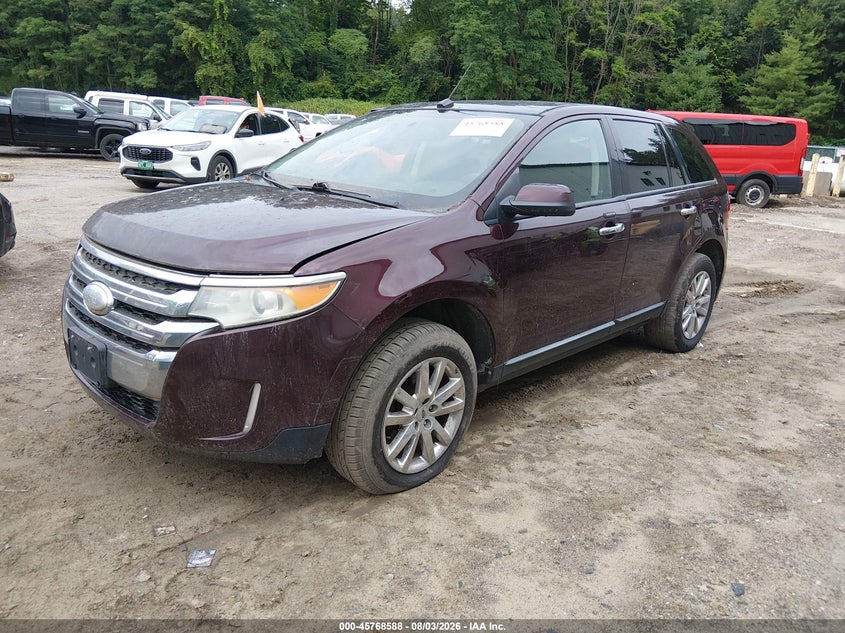 Vin: 2fmdk4jc0bbb33592, lot: 46267337, ford edge sel 20112