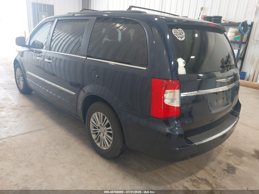 Vin: 2c4rc1cg6dr534435, lot: 46267339, chrysler town & country touring-l 20133