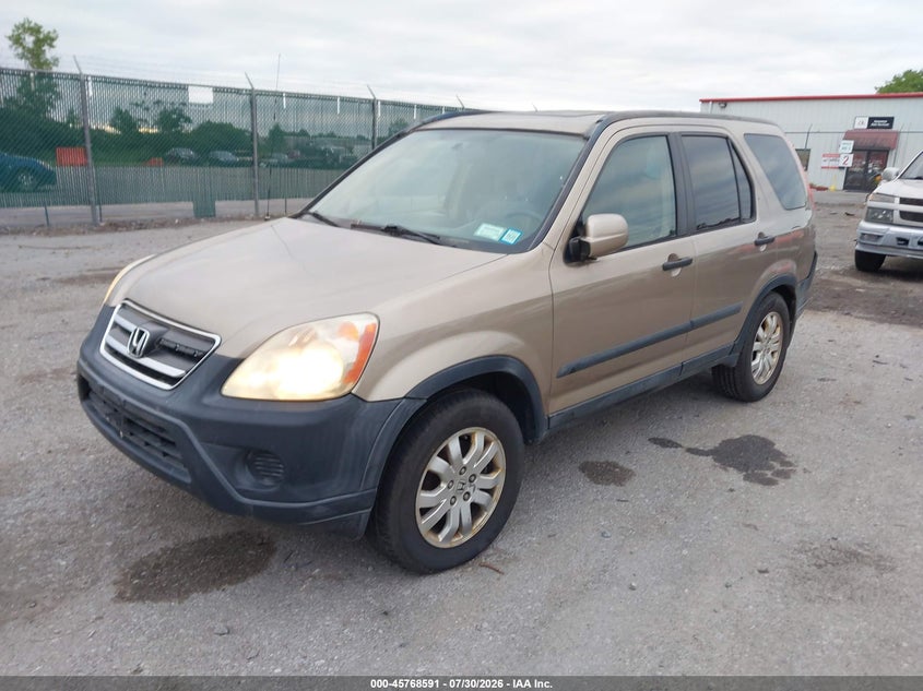 2005 Honda CR-V, Звичайний знос, IAAI, VIN SHSRD78835U315391 — фото 2