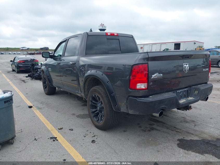 Vin: 1c6rr7lm0hs879477, lot: 46267342, ram 1500 big horn  4x4 5'7 box 20173